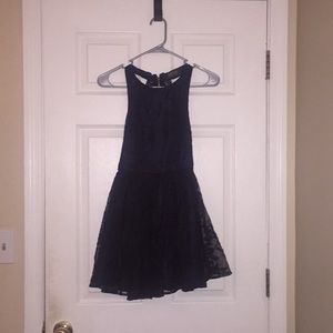 Dark blue dress